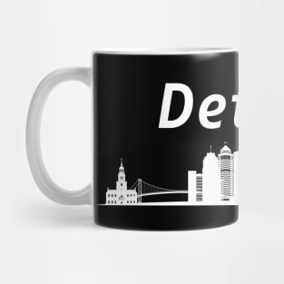 Detroit Skyline Mug